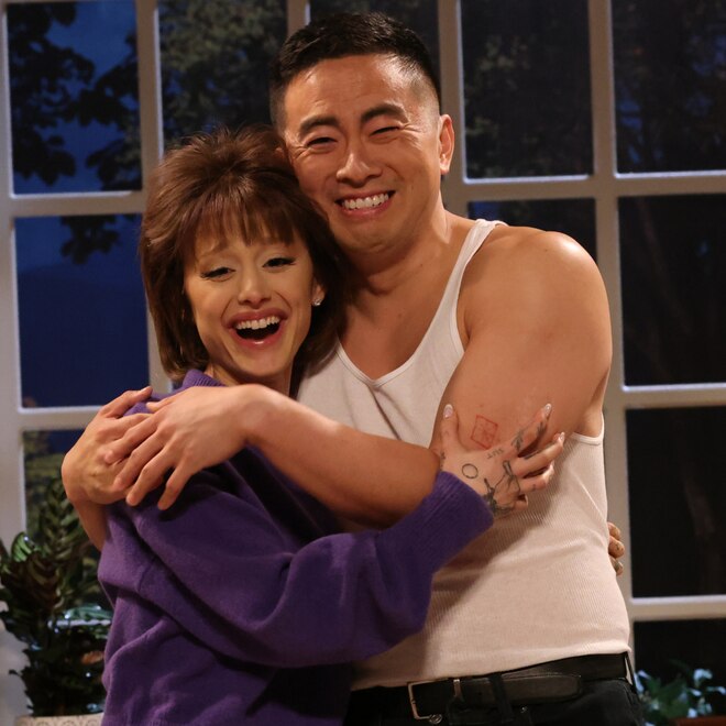 Bowen Yang Apologizes to Ariana Grande for "Opened Mouth" SNL Kiss